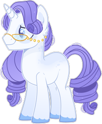 Size: 2232x2706 | Tagged: safe, artist:kurosawakuro, oc, oc only, alicorn, pony, base used, colored pupils, glasses, high res, male, offspring, parent:double diamond, parent:rarity, parents:diamond duo, simple background, solo, stallion, transparent background