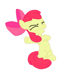 Size: 2449x2449 | Tagged: safe, artist:optimusv42, apple bloom, earth pony, gorilla, pony, g4, adorabloom, chest beating, chest pounding, cute, female, high res, simple background, solo, tarzan, the apple family, the apples, transparent background