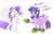 Size: 1920x1244 | Tagged: safe, artist:kaikururu, rarity, twilight sparkle, alicorn, pony, unicorn, g4, aaaaaaaaaa, atg 2020, chest fluff, clothes, crime against fashion, crocs, dialogue, duo, duo female, fashion disaster, fear, female, mare, marshmelodrama, newbie artist training grounds, rarity being rarity, screaming, simple background, sitting, slippers, socks, twilight crockle, twilight sparkle (alicorn), white background