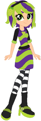Size: 189x550 | Tagged: safe, artist:selenaede, artist:user15432, human, equestria girls, g4, barely eqg related, base used, boots, clothes, crossover, dress, equestria girls style, equestria girls-ified, green dress, green hair, headband, jewelry, necklace, purple dress, purple hair, shoes, socks, solo, sour grapes, stockings, strawberry shortcake, strawberry shortcake's berry bitty adventures, thigh highs