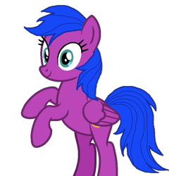 Size: 716x724 | Tagged: safe, artist:optimusv42, firefly, rainbow dash, pegasus, pony, g1, g4, cousin, fan version, friendship troopers, my little pony friendship troopers, rainbow dash's family, simple background, transparent background