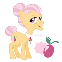 Size: 894x894 | Tagged: safe, artist:kazeronda, oc, oc only, earth pony, pony, simple background, solo, white background