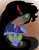 Size: 2153x2786 | Tagged: safe, artist:tourniquetmuffin, king sombra, twilight sparkle, pony, unicorn, g4, corrupted, corrupted twilight sparkle, corruption of magic, dark magic, duo, high res, magic, partially transparent background, possessed, possession, sombra eyes, unicorn twilight, vector