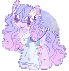 Size: 2148x2212 | Tagged: safe, artist:chococolte, artist:glittermunchie, oc, oc only, oc:starry sky, bat pony, pony, base used, clothes, colored pupils, ear piercing, earring, female, high res, jewelry, mare, piercing, simple background, solo, transparent background