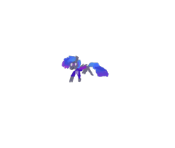 Size: 1280x1080 | Tagged: safe, artist:lullay, oc, oc only, oc:grey, bat pony, pony, clothes, hoodie, simple background, smol, solo, transparent background