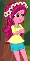 Size: 257x516 | Tagged: safe, screencap, gloriosa daisy, equestria girls, g4, my little pony equestria girls: legend of everfree, cropped, female, solo