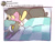 Size: 1600x1200 | Tagged: safe, artist:oofycolorful, discord, fluttershy, harry, bear, draconequus, pegasus, pony, ah yes me my girlfriend and her x, animal, bed, discoshy, female, husband and wife, male, mare, meme, meta, shipping, sleeping, straight, that pony sure does love animals, twitter, unamused