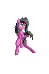 Size: 1600x2400 | Tagged: safe, artist:tomat-in-cup, oc, oc only, oc:rainbow heart, earth pony, pony, earth pony oc, simple background, sitting, smiling, solo, transparent background