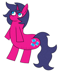 Size: 900x1100 | Tagged: safe, artist:b-cacto, oc, oc only, oc:fizzy pop, pony, dickbutt, meme, simple background, solo, transparent background, wat