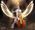 Size: 1000x865 | Tagged: safe, artist:lostdreamm, octavia melody, earth pony, pony, g4, artificial wings, augmented, bow (instrument), bowtie, cello, cello bow, crepuscular rays, eyes closed, female, magic, magic wings, mare, musical instrument, necktie, octavia's bowtie, open mouth, solo, wings