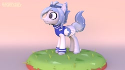 Size: 1600x900 | Tagged: safe, artist:regendary, oc, oc only, pegasus, pony, 3d, clothes, female, mare, solo