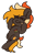 Size: 700x1080 | Tagged: safe, artist:threetwotwo32232, oc, oc only, oc:bright amber, earth pony, pony, female, mare, simple background, solo, transparent background