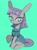 Size: 939x1282 | Tagged: safe, artist:10uhh, maud pie, earth pony, pony, g4, commission, cute, female, green background, long ears, mare, maudabetes, simple background, sitting, solo, white pupils