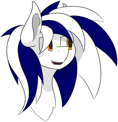 Size: 2096x2159 | Tagged: safe, artist:skylarpalette, oc, oc only, oc:swift, pegasus, pony, bust, cel shading, high res, male, open mouth, pegasus oc, shading, simple background, simple shading, solo, stallion, transparent background, wings, yellow eyes