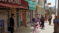 Size: 1105x624 | Tagged: safe, edit, edited screencap, screencap, twilight sparkle, alicorn, human, pony, book filled adventure, g4.5, my little pony: stop motion short, irl, irl human, male, photo, stop motion, the simpsons, treehouse of horror, twilight sparkle (alicorn)