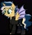 Size: 1250x1356 | Tagged: safe, artist:n0kkun, oc, oc only, oc:hightune stormblazer, alicorn, bat pony, bat pony alicorn, pony, icey-verse, alicorn oc, bat pony oc, bat wings, black background, boots, choker, clothes, ear piercing, earring, female, fingerless gloves, gloves, grin, horn, jacket, jeans, jewelry, leather jacket, lip piercing, mare, multicolored hair, nose piercing, offspring, pants, parent:oc:elizabat stormfeather, parent:oc:trail blazer (ice1517), parents:elizablazer, parents:oc x oc, piercing, raised hoof, shoes, simple background, smiling, solo, tattoo, torn clothes, wings