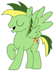 Size: 678x892 | Tagged: safe, artist:didgereethebrony, artist:pegasski, oc, oc only, oc:didgeree, pegasus, pony, g4, base used, cutie mark, simple background, solo, trace, transparent background