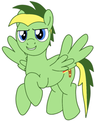 Size: 661x848 | Tagged: safe, artist:didgereethebrony, artist:pegasski, oc, oc only, oc:didgeree, pegasus, pony, g4, base used, cutie mark, simple background, solo, trace, transparent background