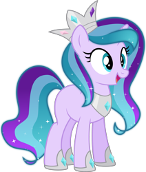 Size: 3815x4500 | Tagged: safe, artist:shootingstarsentry, oc, oc only, oc:star blossom, pony, unicorn, crown, female, jewelry, mare, regalia, simple background, solo, transparent background