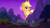 Size: 1280x720 | Tagged: safe, edit, editor:jaredking779, applejack, earth pony, pony, g4, cowboy hat, female, freckles, giant pony, giant/macro earth pony, giantess, hat, highrise ponies, house, macro, mare, mega applejack, mountain, night, ponyville, stetson, tree