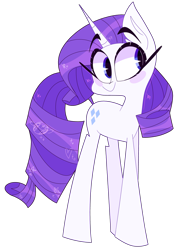 Size: 2743x3840 | Tagged: safe, artist:pyjamethyst, rarity, pony, unicorn, g4, cute, female, high res, looking back, mare, raribetes, simple background, solo, transparent background