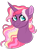 Size: 1024x1372 | Tagged: safe, artist:azure-art-wave, oc, oc only, oc:lightning starlight, pony, unicorn, bust, female, mare, portrait, simple background, solo, transparent background