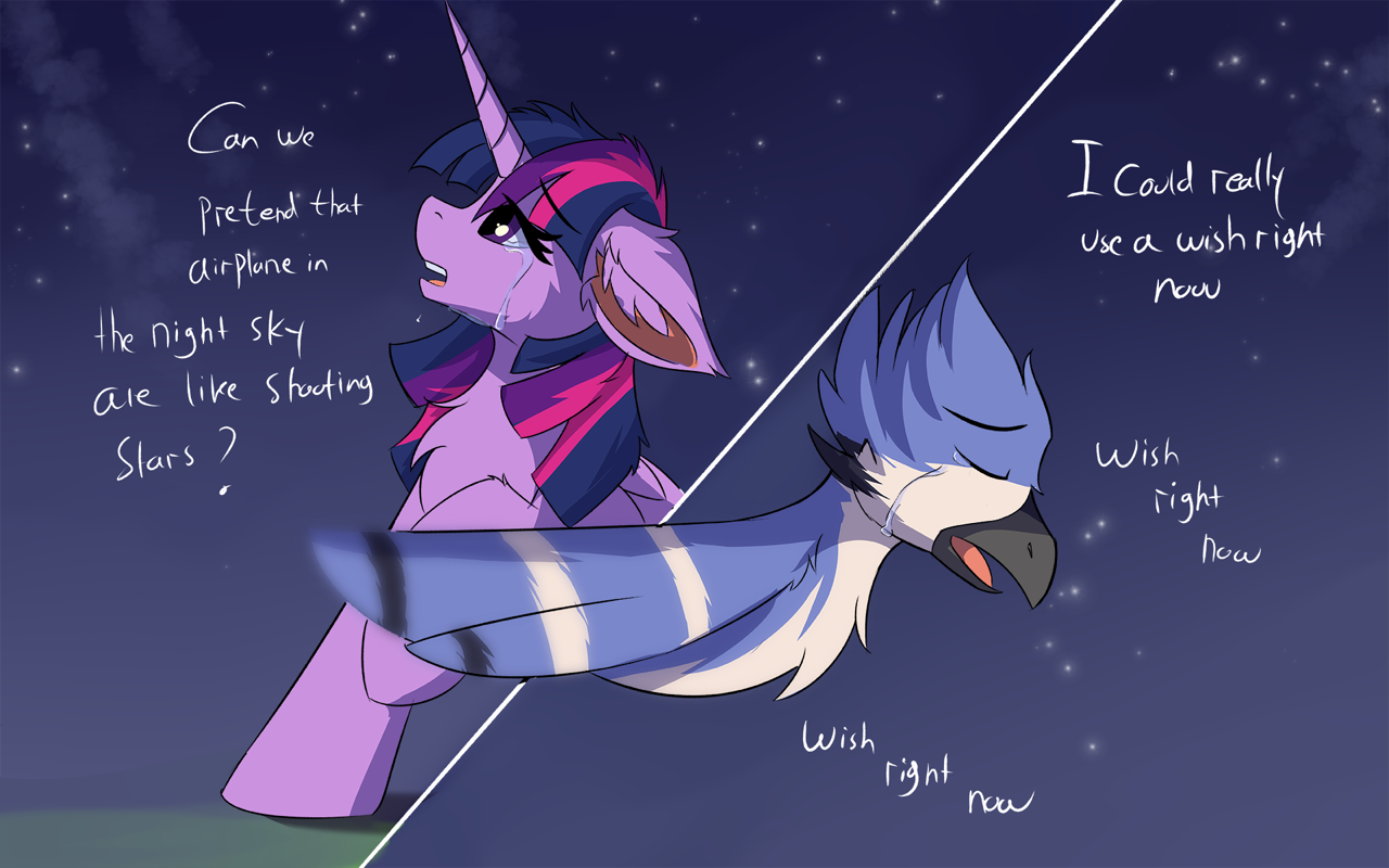 mordecai and twilight sparkle mordecai and twilight sparkle