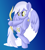 Size: 1710x1908 | Tagged: safe, artist:notadeliciouspotato, pegasus, pony, arrow, artemis (greek mythology), atg 2020, bipedal, bow (weapon), bow and arrow, crescent moon, female, gradient background, mare, moon, newbie artist training grounds, ponified, raised leg, rule 63, solo, spread wings, weapon, wings