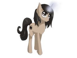 Size: 3200x2400 | Tagged: safe, artist:tomat-in-cup, oc, oc only, pony, unicorn, glowing horn, high res, horn, simple background, solo, transparent background, unicorn oc