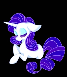 Size: 749x850 | Tagged: safe, artist:stacy_165cut, rarity, pony, unicorn, g4, black background, female, simple background, solo