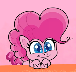 Size: 651x616 | Tagged: safe, screencap, pinkie pie, earth pony, pony, my little pony: pony life, pony life, princess probz, cropped, cute, diapinkes, smiling