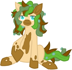 Size: 419x406 | Tagged: safe, artist:notorious dogfight, oc, oc only, oc:larrikin, kelpie, pony, fanfic:mythic dawn, fanfic art, simple background, solo, transparent background