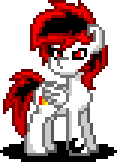 Size: 123x162 | Tagged: safe, oc, oc only, oc:spectrum feather, pegasus, pony, pony town, animated, gif, male, pegasus oc, pixel art, simple background, solo, sprite, transparent background, wings