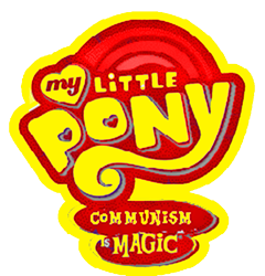 Size: 937x977 | Tagged: safe, edit, editor:joeydr, communism, meme, my little pony logo, needs more jpeg, no pony, simple background, transparent background