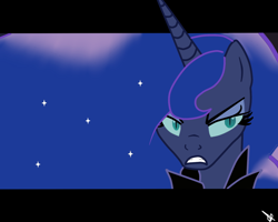 Size: 1280x1024 | Tagged: safe, artist:linda0808, princess luna, pony, fall of the crystal empire, g4, armor, female, nightmare luna, solo