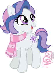 Size: 786x1048 | Tagged: safe, artist:tassji-s, velvet bow, pony, g3, g4, female, g3 to g4, generation leap, simple background, solo, transparent background