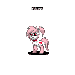 Size: 400x400 | Tagged: safe, oc, oc only, oc:desire, pony, pony town, animated, female, pixel art, pony oc, simple background, solo, sprite, transparent background