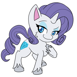 Size: 1520x1521 | Tagged: safe, artist:steelsoul, rarity, pony, unicorn, g4, g4.5, my little pony: pony life, looking at you