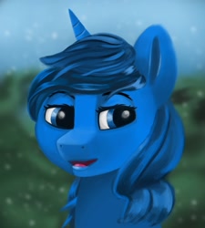 Size: 1920x2134 | Tagged: safe, artist:meodaiduoi, oc, pony, unicorn, commission, looking at you, simple background, smiling