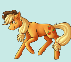 Size: 2195x1923 | Tagged: safe, artist:flaming-trash-can, applejack, earth pony, pony, g4, female, solo