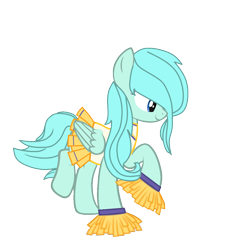 Size: 1218x1272 | Tagged: safe, artist:ngthanhphong, oc, oc only, pegasus, pony, cheerleader outfit, clothes, female, mare, simple background, solo, transparent background