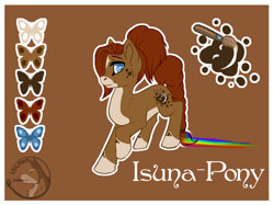 Size: 1200x898 | Tagged: safe, artist:isuna, oc, oc only, oc:isuna, earth pony, pony, cutie mark, digital art, female, mare, reference sheet, solo