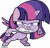 Size: 4718x4500 | Tagged: safe, artist:limedazzle, twilight sparkle, alicorn, pony, g4, g4.5, my little pony: pony life, absurd resolution, angry, bipedal, female, gritted teeth, show accurate, simple background, solo, teeth, transparent background, twilight sparkle (alicorn), vector