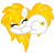 Size: 300x300 | Tagged: safe, artist:shadobabe, oc, oc only, oc:fortune flair, earth pony, pony, base used, cute, earth pony oc, eyes closed, heart, heart pony, simple background, solo, transparent background