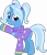 Size: 4000x4653 | Tagged: safe, artist:melisareb, trixie, pony, unicorn, .svg available, absurd resolution, alternate hairstyle, babysitter trixie, clothes, cute, diatrixes, female, gameloft, gameloft interpretation, hoodie, looking at you, mare, pigtails, show accurate, simple background, smiling, smiling at you, solo, stars, transparent background, twintails, vector