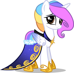 Size: 1280x1270 | Tagged: safe, artist:helenosprime, oc, oc only, oc:helenos, alicorn, pony, alicorn oc, clothes, dress, female, gala dress, horn, looking at you, mare, simple background, solo, transparent background, wings