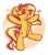 Size: 2276x2560 | Tagged: dead source, safe, artist:php142, sunset shimmer, pony, unicorn, g4, :p, bipedal, chest fluff, cute, ear fluff, eyes closed, female, heart, high res, mare, shimmerbetes, solo, sun, tongue out