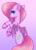 Size: 1300x1800 | Tagged: dead source, safe, artist:mysha, oc, oc only, bat pony, pony, ear piercing, earring, jewelry, looking at you, looking back, piercing, solo, underhoof