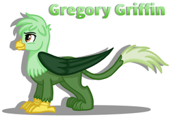 Size: 2048x1536 | Tagged: source needed, useless source url, safe, artist:melspyrose, oc, oc only, oc:gregory griffin, griffon, griffon oc, male