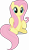 Size: 2920x4980 | Tagged: safe, artist:cencerberon, fluttershy, pegasus, pony, discordant harmony, g4, .svg available, cute, female, high res, mare, shyabetes, simple background, sitting, smiling, solo, transparent background, vector
